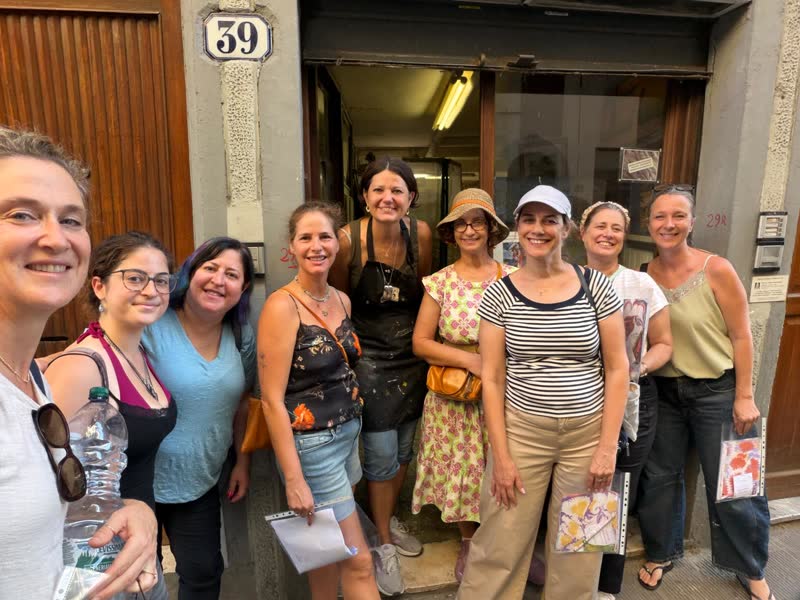 The women of the first Florence trip