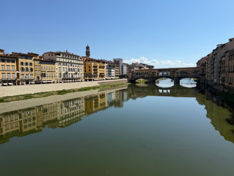 Ponte Vecchio and the Arno in Florence